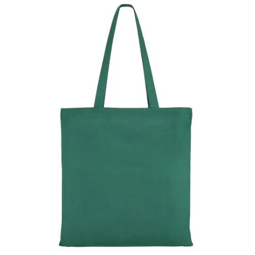 Schoudertas katoen OEKO-TEX® 140g/m² 38x42cm donker groen