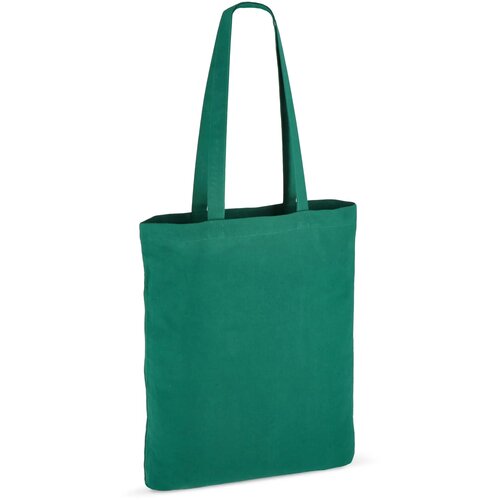 Schoudertas katoen OEKO-TEX® 140g/m² 38x42cm donker groen