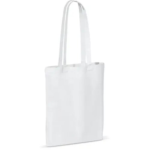 Schoudertas katoen OEKO-TEX® 140g/m² 38x42cm wit