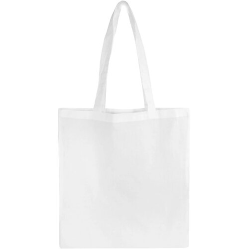 Schoudertas katoen OEKO-TEX® 140g/m² 38x42cm wit