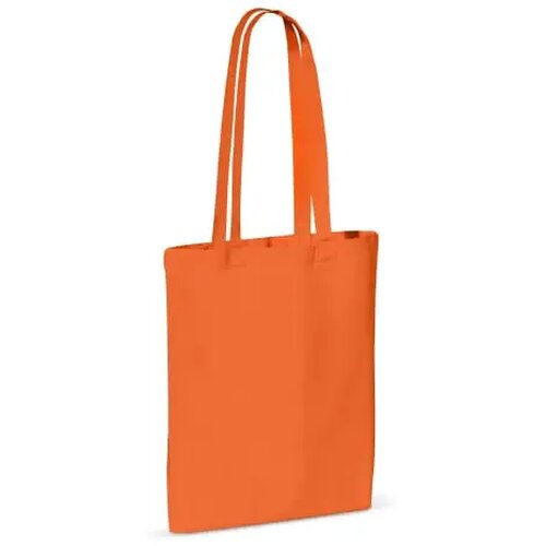 Schoudertas katoen OEKO-TEX® 140g/m² 38x42cm oranje