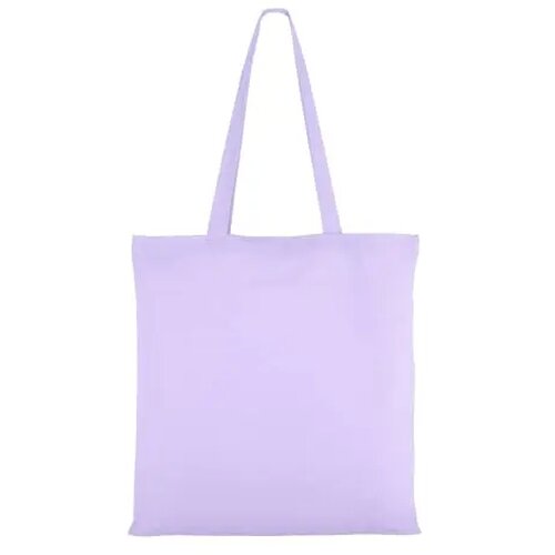 Schoudertas katoen OEKO-TEX® 140g/m² 38x42cm lila