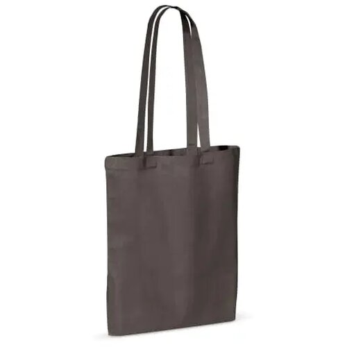 Schoudertas katoen OEKO-TEX® 140g/m² 38x42cm grijs
