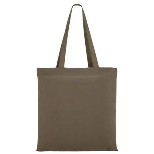 Schoudertas katoen OEKO-TEX® 140g/m² 38x42cm dried green
