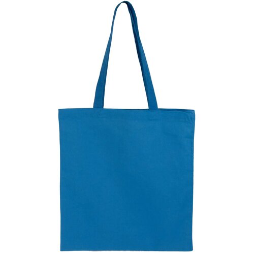 Schoudertas katoen OEKO-TEX® 140g/m² 38x42cm blauw