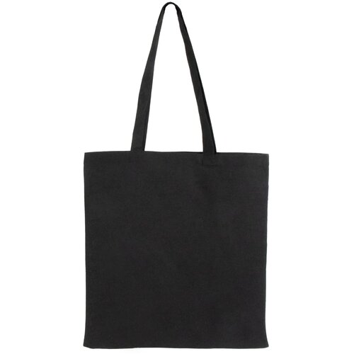 Schoudertas katoen OEKO-TEX® 140g/m² 38x42cm zwart