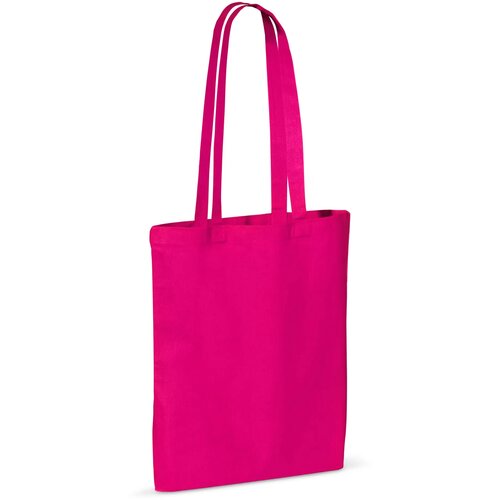Schoudertas katoen OEKO-TEX® 140g/m² 38x42cm roze