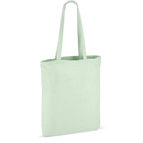 Schoudertas katoen OEKO-TEX® 140g/m² 38x42cm mint