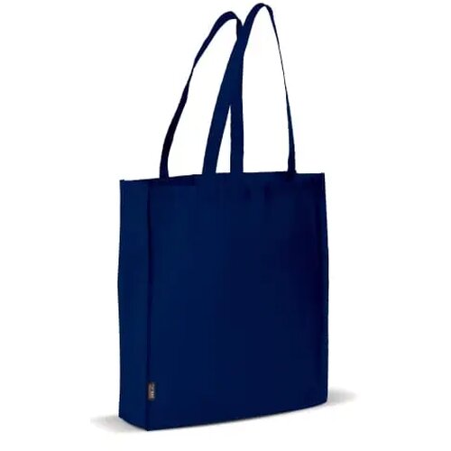 Schoudertas non-woven 75g/m² donkerblauw