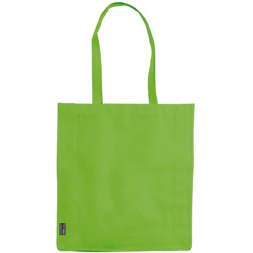 Schoudertas non-woven 75g/m² lichtgroen