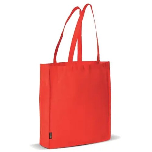 Schoudertas non-woven 75g/m² rood