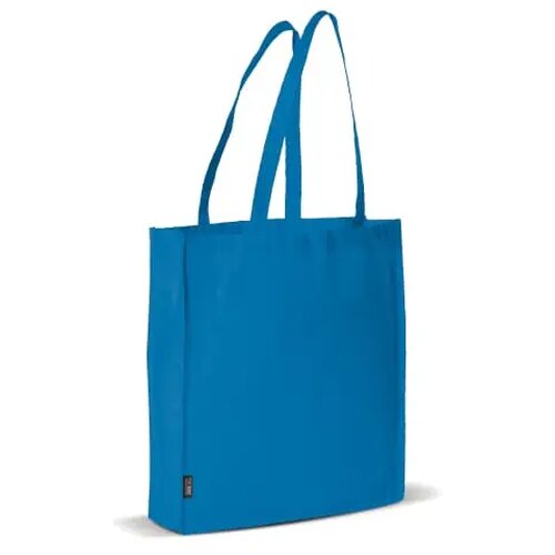 Schoudertas non-woven 75g/m² blauw
