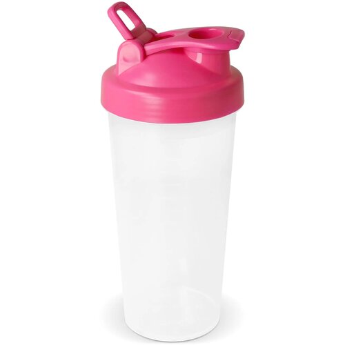 Shaker fles 700ml roze