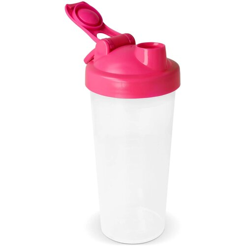 Shaker fles 700ml roze
