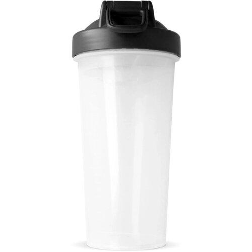 Shaker fles 700ml zwart