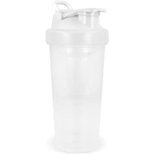 Shaker fles 700ml wit