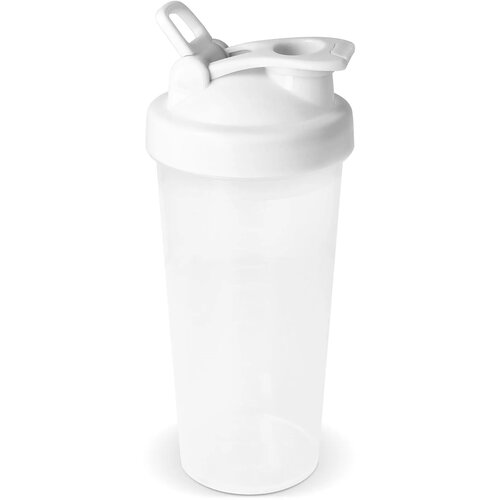 Shaker fles 700ml wit