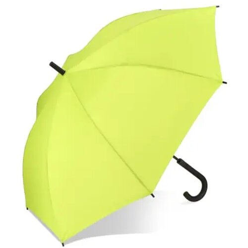 Verdure 190T Pongee 23" Winddichte haakparaplu Auto open lichtgroen