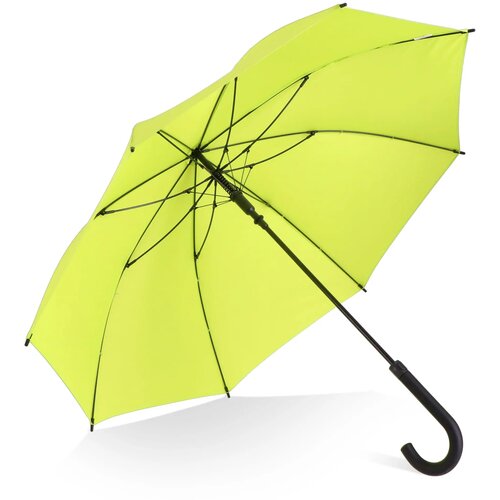 Verdure 190T Pongee 23" Winddichte haakparaplu Auto open lichtgroen