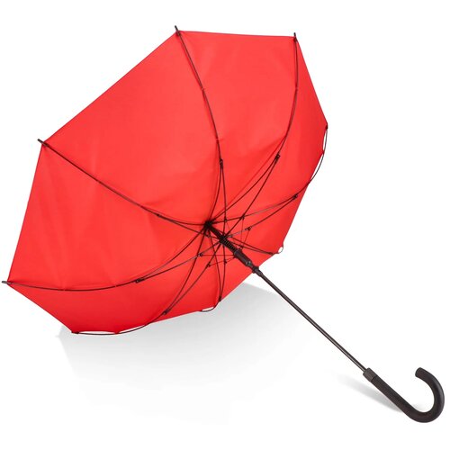 Verdure 190T Pongee 23" Winddichte haakparaplu Auto open rood