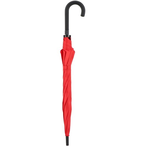 Verdure 190T Pongee 23" Winddichte haakparaplu Auto open rood