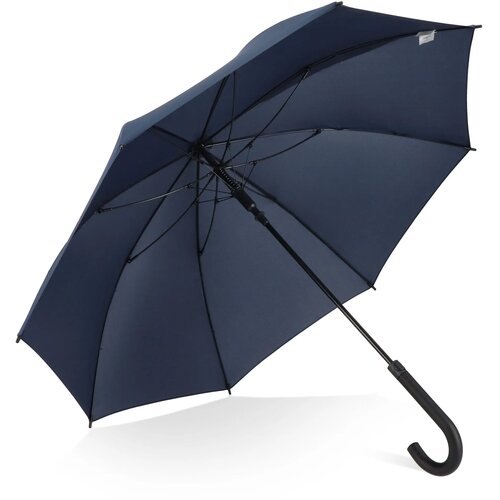 Verdure 190T Pongee 23" Winddichte haakparaplu Auto open donkerblauw