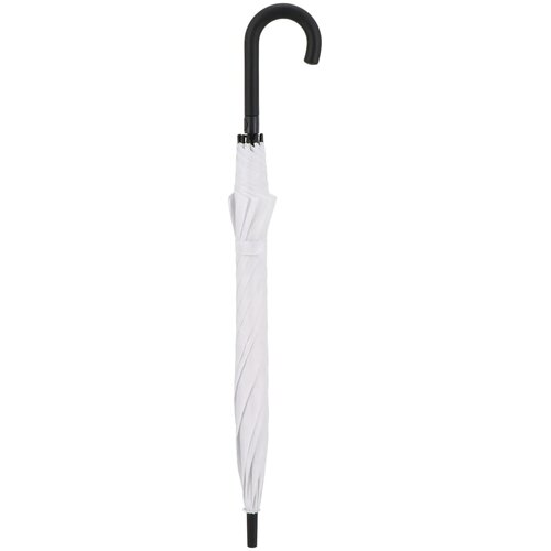Verdure 190T Pongee 23" Winddichte haakparaplu Auto open wit