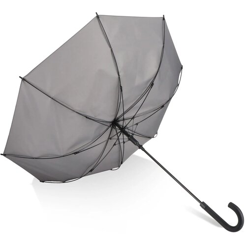 Verdure 190T Pongee 23" Winddichte haakparaplu Auto open grijs