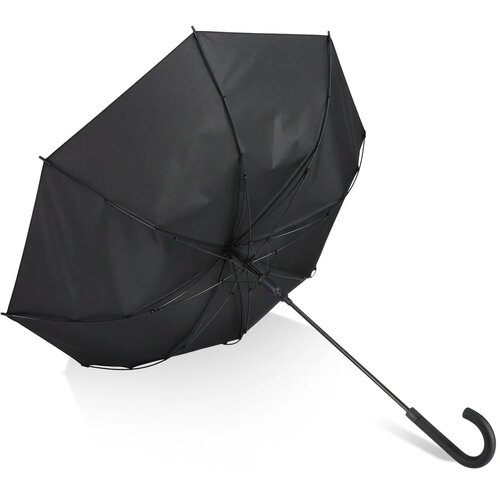 Verdure 190T Pongee 23" Winddichte haakparaplu Auto open zwart