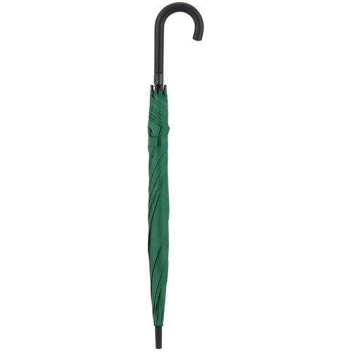 Verdure 190T Pongee 23" Winddichte haakparaplu Auto open donker groen