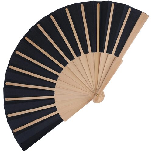 Waaier hout &amp; R-PET donkerblauw