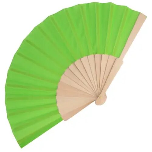 Waaier hout &amp; R-PET lichtgroen