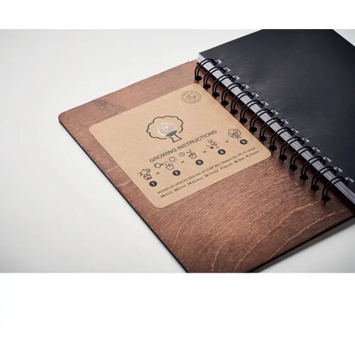 A5 berken growbook™ Savage bruin