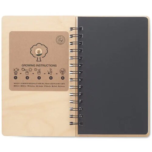 A5 berken growbook™ Savage hout