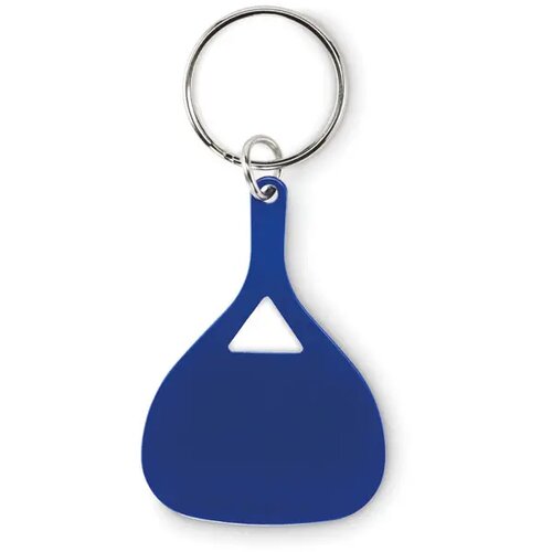 Alu sleutelhanger peddel Kepad blauw