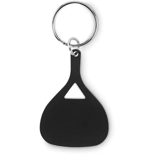 Alu sleutelhanger peddel Kepad zwart