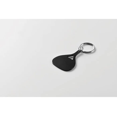 Alu sleutelhanger peddel Kepad zwart