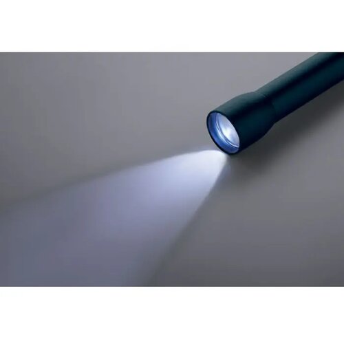 Aluminium oplaadbare zaklamp Lumezo marineblauw