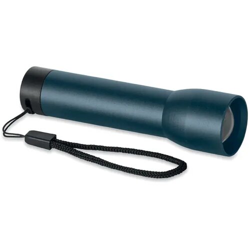 Aluminium oplaadbare zaklamp Lumezo marineblauw