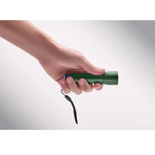 Aluminium oplaadbare zaklamp Lumezo donker marinegroen