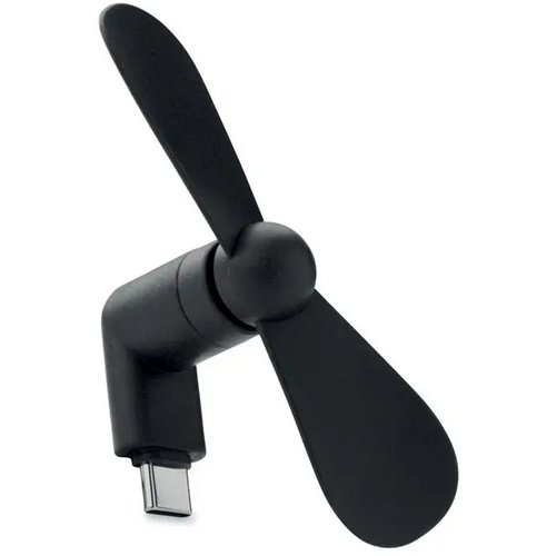 Draagbare usb-ventilator Phan zwart
