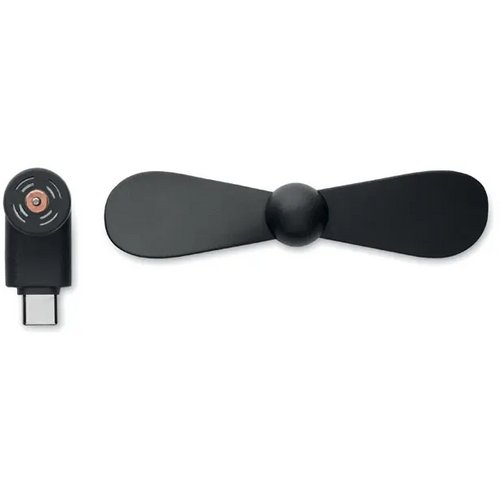 Draagbare usb-ventilator Phan zwart