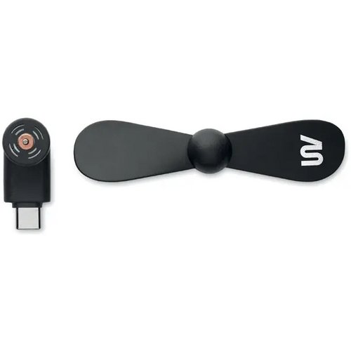 Draagbare usb-ventilator Phan zwart