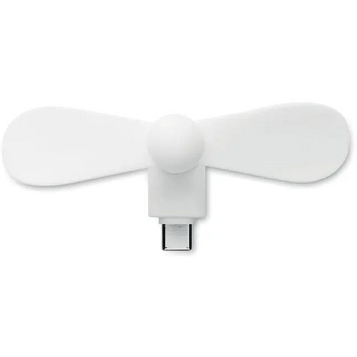 Draagbare usb-ventilator Phan wit