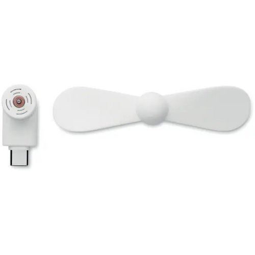 Draagbare usb-ventilator Phan wit