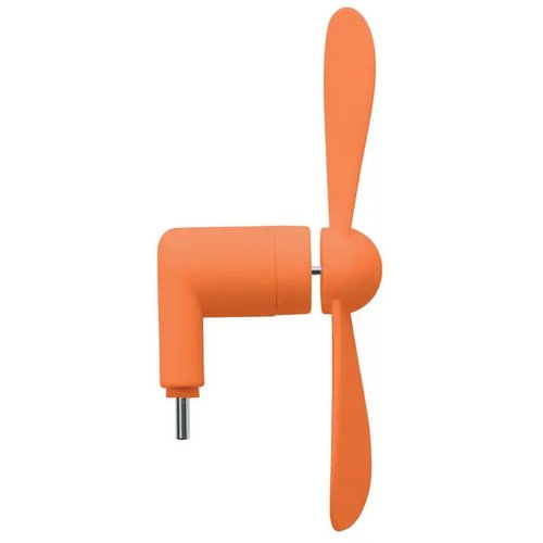 Draagbare usb-ventilator Phan oranje