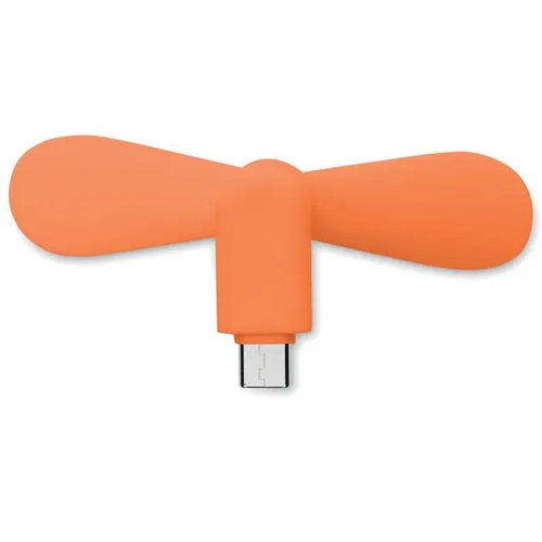 Draagbare usb-ventilator Phan oranje