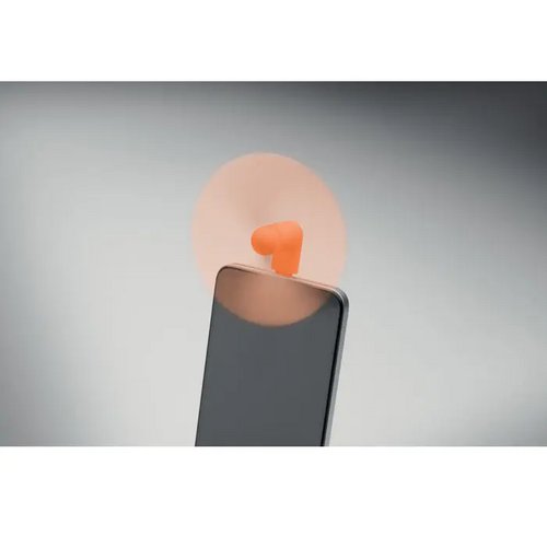 Draagbare usb-ventilator Phan oranje