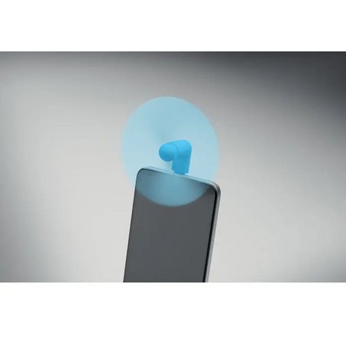 Draagbare usb-ventilator Phan turquoise