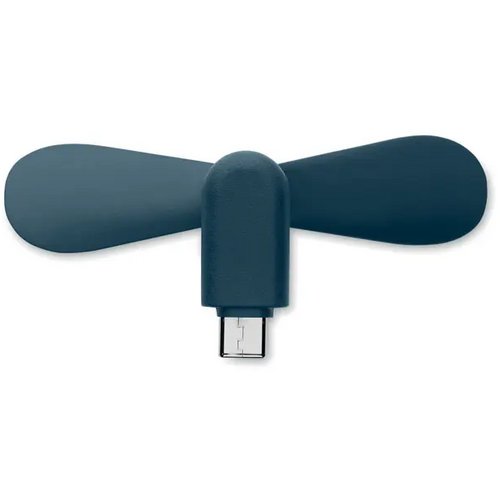 Draagbare usb-ventilator Phan marineblauw